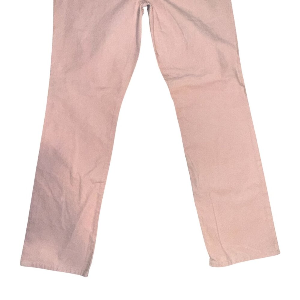 NWT Lands End Womens Straight Leg Pants 14 32 Light Pink Corduroy Mid Rise - Picture 8 of 9
